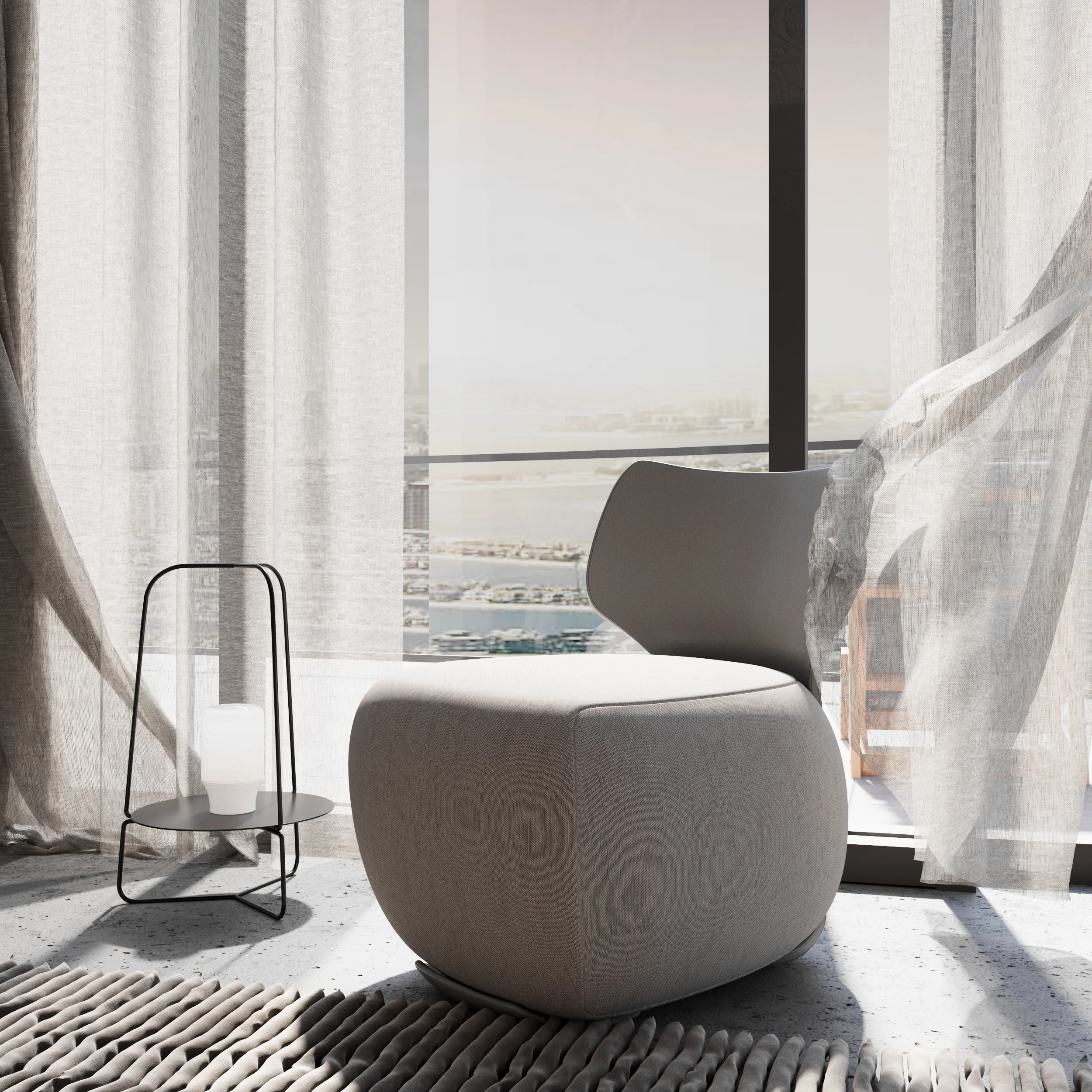 SLS Palm Jumeira Dubai dining area